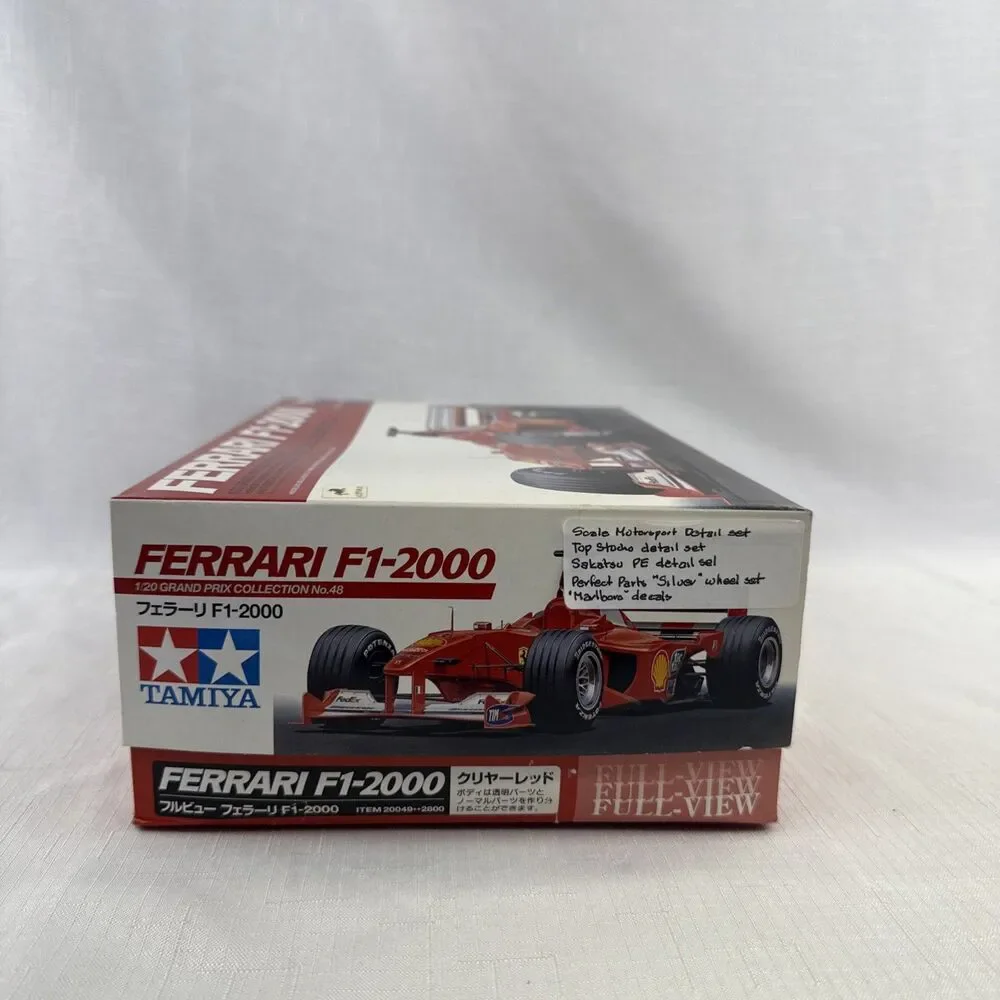 Tamiya 1:20 Ferrari F1-2000 Full-View Model Kit Made in Japan